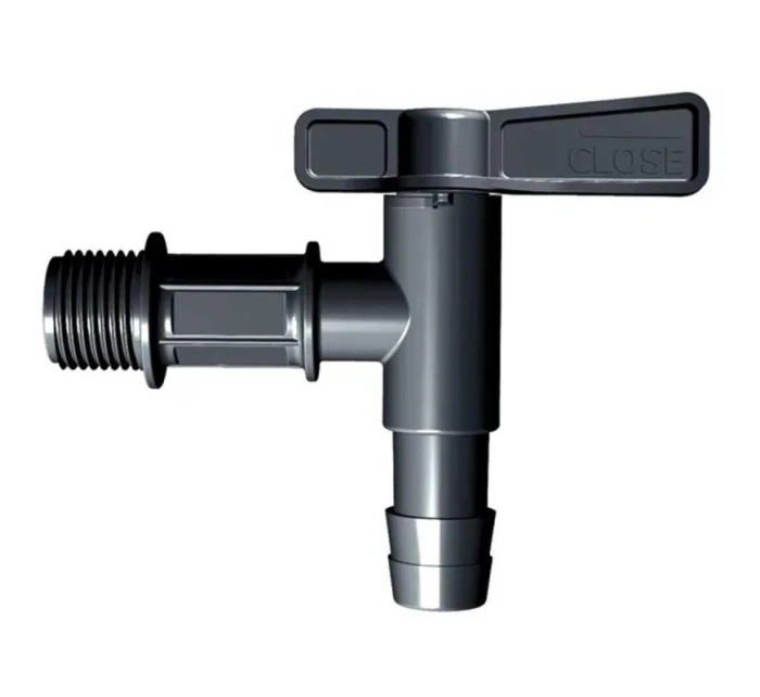 CANTAP 3/4 ČERNÁ PŘÍPOJKA NA DEŠŤOVOU VODU - VOLITELNÁ HADICOVÁ SPOJKA