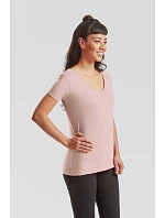 Fruit of the Loom Lady-Fit Iconic 150 V-Neck T Dámské tričko s výstřihem do V 16.1444 red Fruit of the Loom Lady-Fit Iconic 150 V-Neck T Dámské tričko s výstřihem do V 16.1444 red