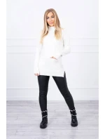 Svetr s límečkem v barvě ecru