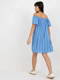 Dámské šaty  D73771R30145J bílo-modré - FPrice