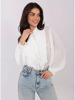 Koszula MI KS model 21766371 biały - FPrice Koszula MI KS model 21766371 biały - FPrice