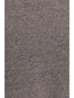 Pletené šaty s na ramenou šedý melír model 20515108 - Moe