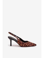 Dámské lodičky na jehlovém podpatku – leopardí vzor Phelia Dámské lodičky na jehlovém podpatku – leopardí vzor Phelia