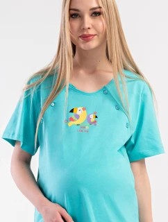 Dámská noční košile mateřská Papoušek