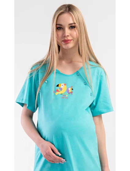 Dámská noční košile mateřská Papoušek Dámská noční košile mateřská Papoušek