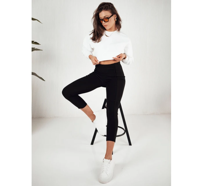 Dámské legíny HUGO černé FashionStreet UY1822 Dámské legíny HUGO černé FashionStreet UY1822