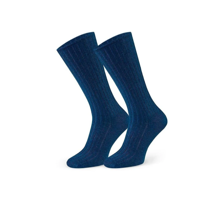 Ponožky Steven art.185 vlněné žebrované dámské 35-40