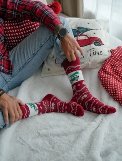 ponožky Vánoční s vánočním model 21441971 - Milena