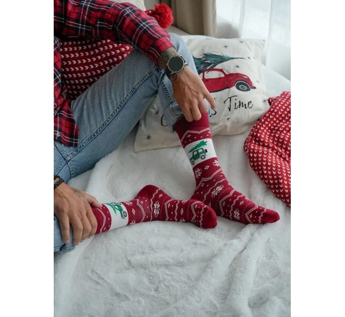 ponožky Vánoční s vánočním model 21441971 - Milena