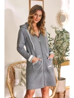 Dámský župan 4508 grey plus - Doctornap