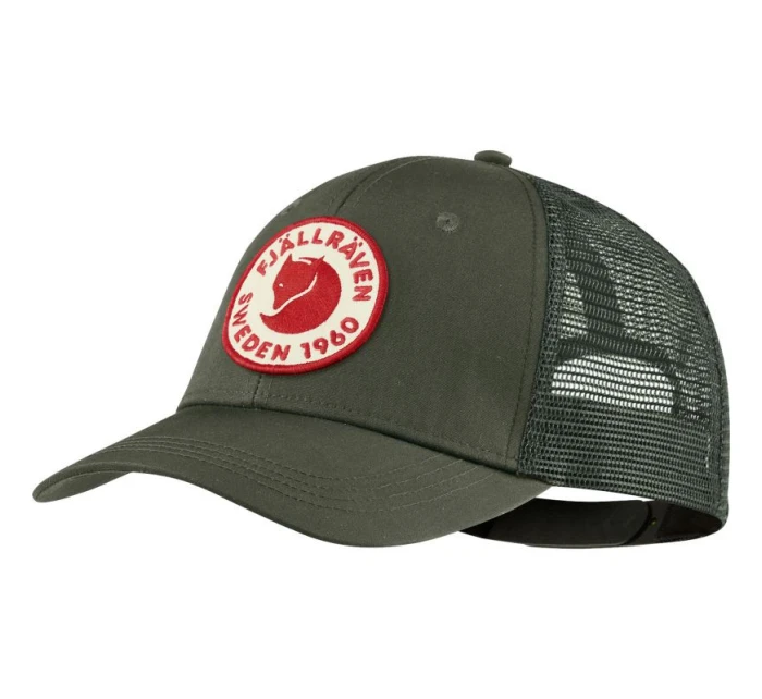 Fjällräven pánská/dámská čepice 1960 Logo Långtradarkeps Deep Forest sportovní zelená (F78138-662)