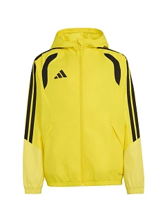 Dětská bunda adidas Tiro 26 Competition All Weather, žlutá, KS9918