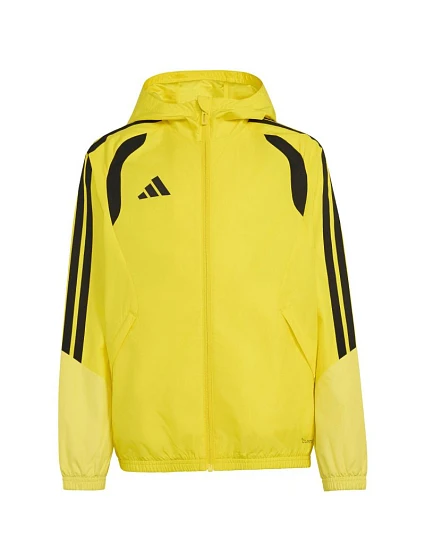 Dětská bunda adidas Tiro 26 Competition All Weather, žlutá, KS9918