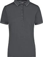 Daiber JN 568 Dámské žerzejové elastické polo 02.0568 graphite/white