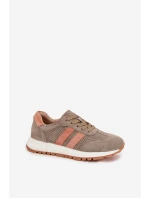 Dámské tenisky z přírodního semiše tmavě zelené model 22013959 - EVENTO Dámské tenisky z přírodního semiše tmavě zelené model 22013959 - EVENTO