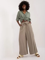 Kalhoty D73761M62237E khaki