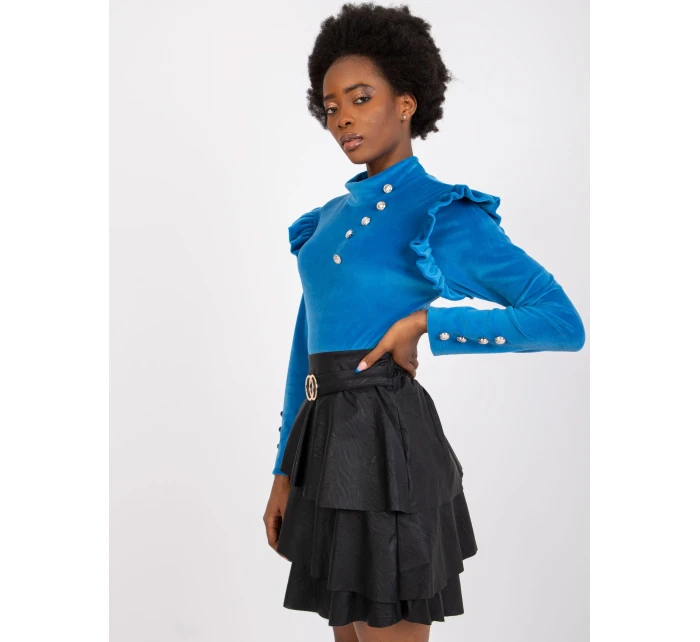 Halenka DHJ BZ 6533A.44P tmavě modrá