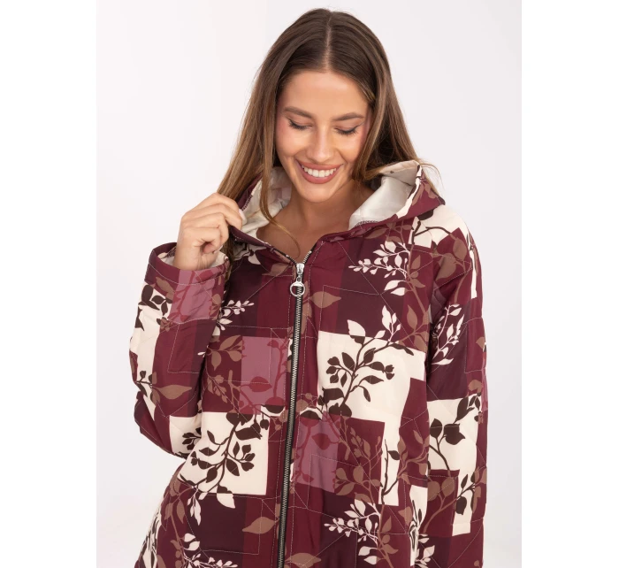 Kurtka IT KR model 21406659 bordowy - FPrice