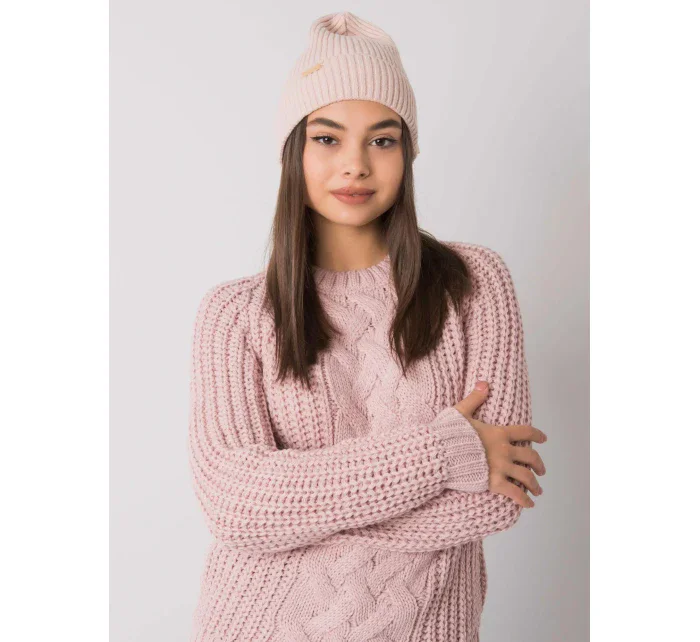 Dámská čepice JK CZ 27 cap.84P světle růžová