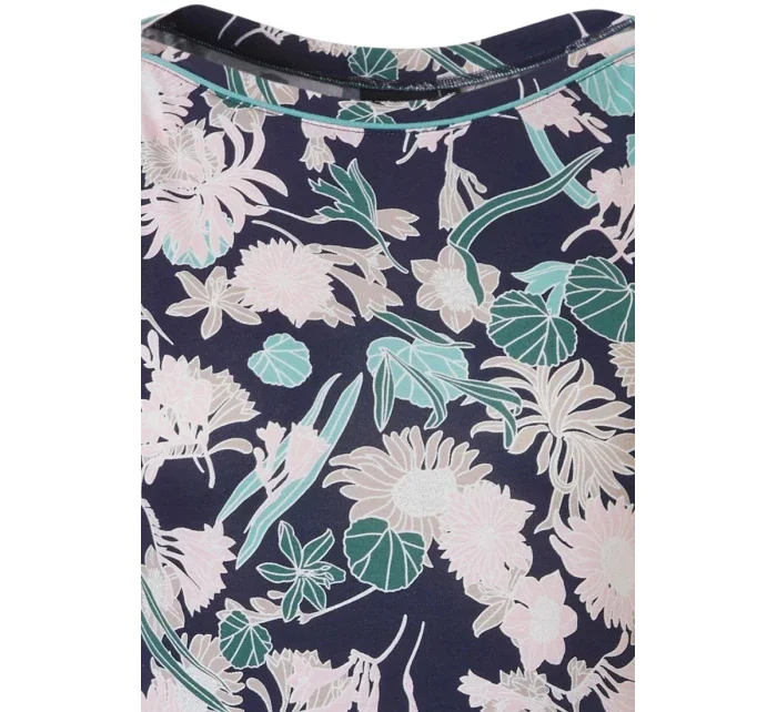 Dámská noční košile 15231-316-2 tm.modrá-potisk - Pastunette