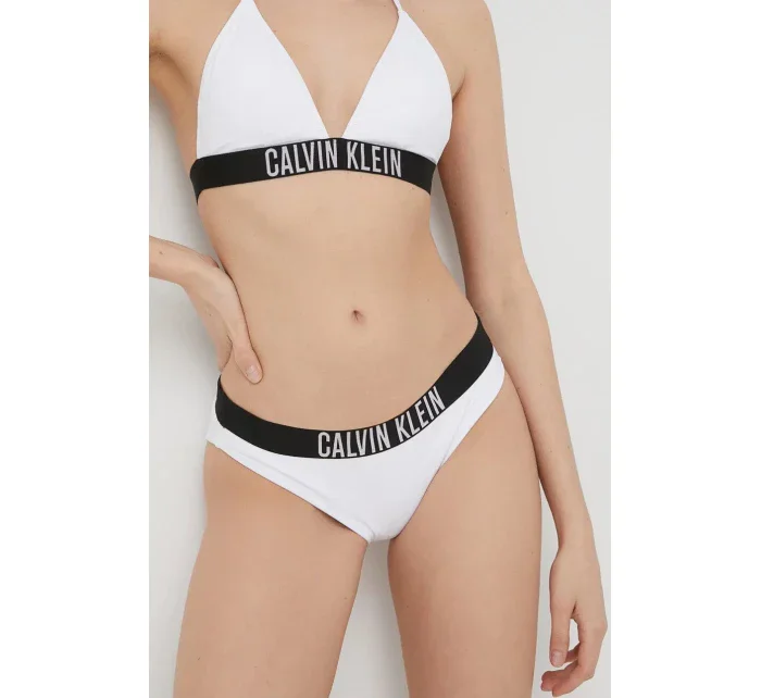 Dámské plavkové kalhotky bílé model 20493718 - Calvin Klein Dámské plavkové kalhotky bílé model 20493718 - Calvin Klein