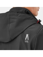 Alpinus Stenshuvud softshellová bunda černá BR43371 pánské