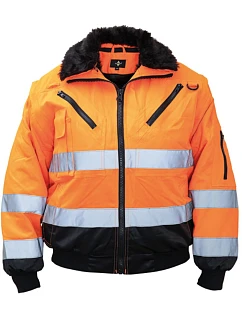 – HiVis bunda 76. orange model 22503187 - Korntex