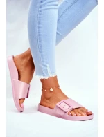 Dámské Nazouváky Big Star Růžové model 21534380 - Big Star Shoes Dámské Nazouváky Big Star Růžové model 21534380 - Big Star Shoes