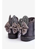 Dívčí Sněhové Boty S Šedá model 21636372 - Boto