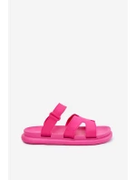 Dámské Gumové Pantofle S Páskem Fuchsie Tavirae Dámské Gumové Pantofle S Páskem Fuchsie Tavirae