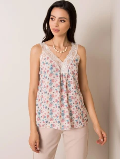 Dámský top model 17615826 světle béžový - FPrice