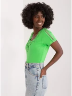 Bluzka PM BZ model 21153752 jasny zielony - FPrice Bluzka PM BZ model 21153752 jasny zielony - FPrice