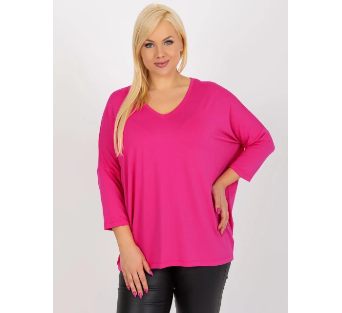Bluzka RV BZ model 18487403 ciemny różowy - FPrice