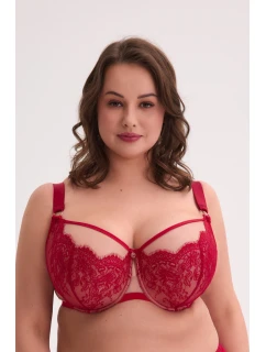 POLOMĚKKÁ MAXI PODPRSENKA AINA ART 1273 ČERVENÁ