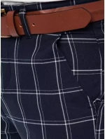 FashionStreet pánské tmavě modré chinos kalhoty UX3690 FashionStreet pánské tmavě modré chinos kalhoty UX3690
