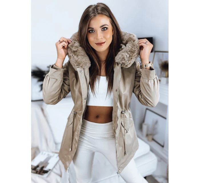 Dámská bunda MEGI beige FashionStreet TY3304