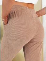 Dámské tepláky BEAR camel FashionStreet UY2073