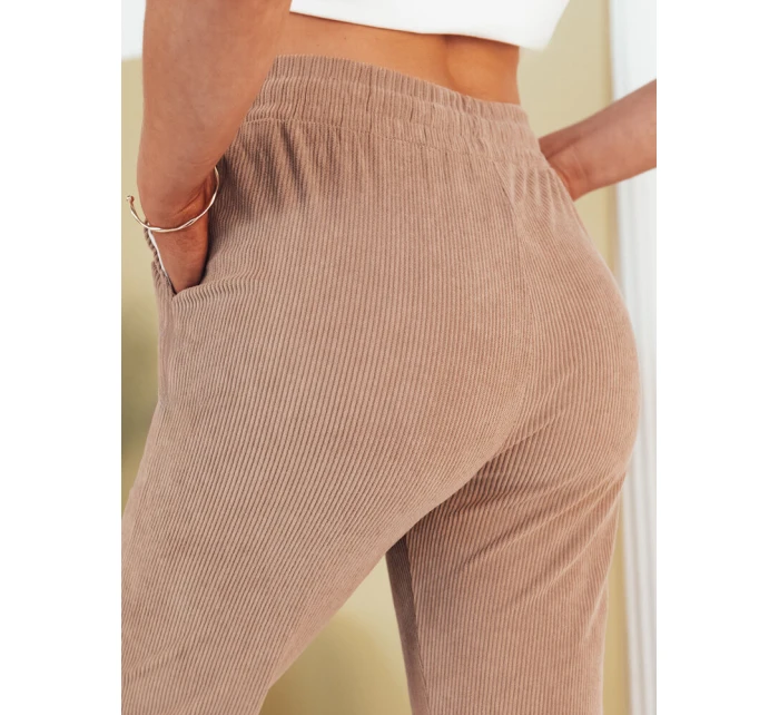 Dámské tepláky BEAR camel FashionStreet UY2073