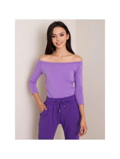 Halenka s odhalenými rameny fialová (RV-BZ-4692.11)