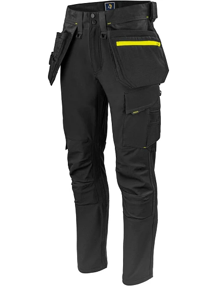 ProJob 5551 Waistpants Stretch (84-120) Pánské strečové pracovní kalhoty 64.551S black ProJob 5551 Waistpants Stretch (84-120) Pánské strečové pracovní kalhoty 64.551S black
