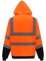 Yoko HVK 07 Hi-Vis mikina s kapucí 79.VK07 hi vis orange/navy Yoko HVK 07 Hi-Vis mikina s kapucí 79.VK07 hi vis orange/navy