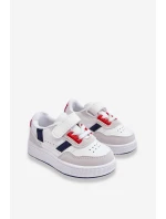 Klasické dětské sportovní boty bílé a Červené Marlin Klasické dětské sportovní boty bílé a Červené Marlin
