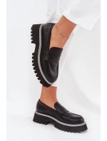 Dámské Mokasíny Na Platformě A Plochém Podpatku Big Star model 21705309 Černé - Big Star Shoes