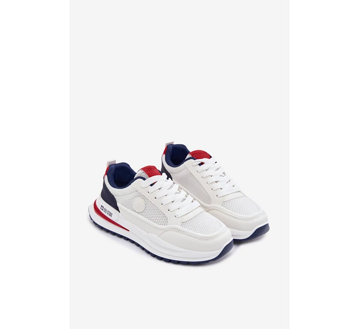 Pánské sportovní boty Big Star model 22064060 HiPoly System Bílé - Big Star Shoes Pánské sportovní boty Big Star model 22064060 HiPoly System Bílé - Big Star Shoes