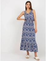 Šaty model 18445638 tmavě modré - FPrice Šaty model 18445638 tmavě modré - FPrice