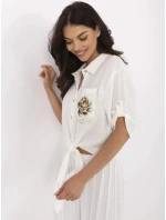 Koszula DHJ KS  ecru model 21129453 - FPrice