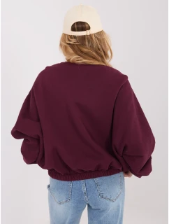 Bluza WT BL model 21859028 bordowy - FPrice