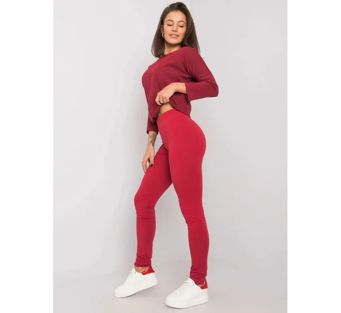 Dámské legíny RV LG model 20584318 Bordó - FPrice