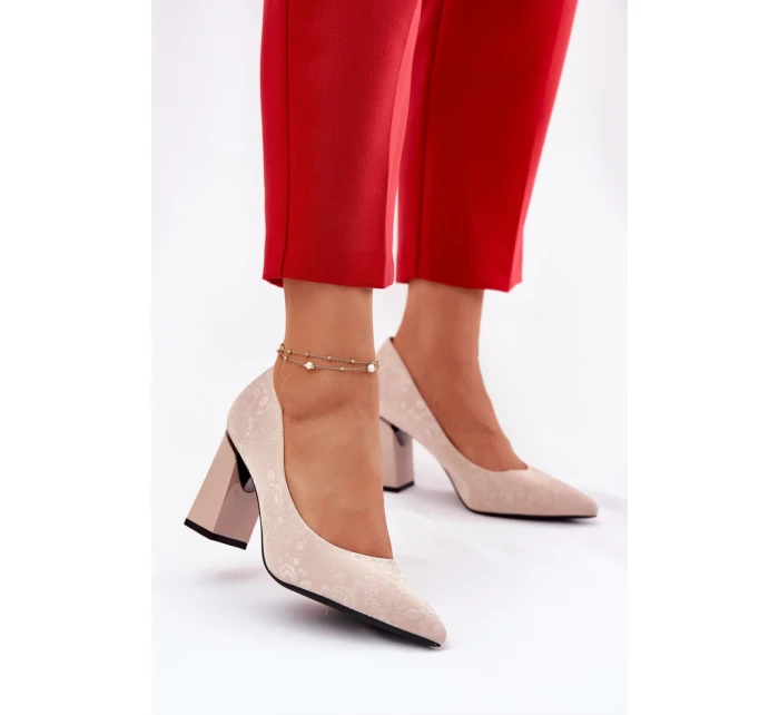 Lodičky na sloupku model 212335 Step in style