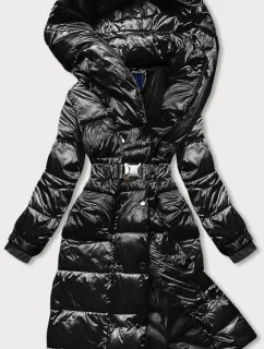 DŁUGA DAMSKA KURTKA Z CZARNA model 21244332 - Ann Gissy